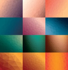 Polygon Vector Background N267