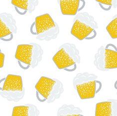 Seamless Oktoberfest Pattern