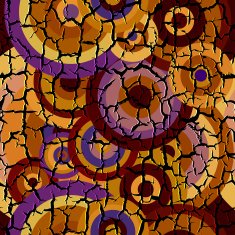 Geometric pattern with grunge effect N11