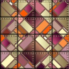 Patchwork in geometric style