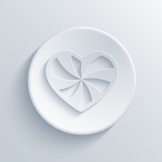 Vector modern light circle icon N9
