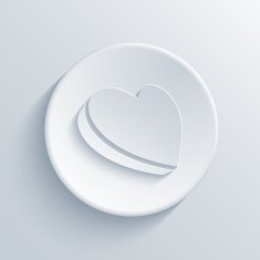 Vector modern light circle icon N11