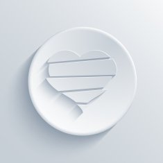 Vector modern light circle icon N12