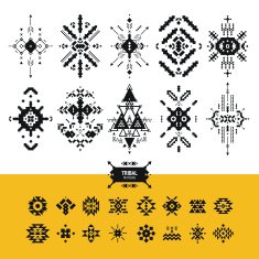 Vector Tribal elements N2