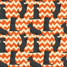 Dodle dog pattern