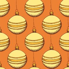Sketch Chrismas tree ball