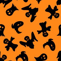 Halloween seamless pattern N34