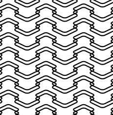 Black and white geometric seamless pattern modern stylish N16