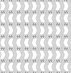 Black and white geometric seamless pattern modern stylish N19