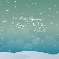 Abstract beauty Christmas and New Year background vector illust N27