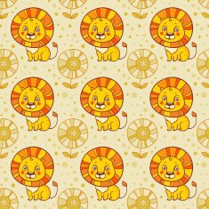 Funny seamless vector pattern with N2