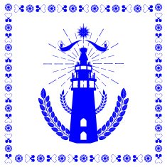 Typical Dutch tile vector N2