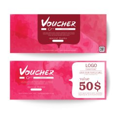 Gift voucher brush style N2