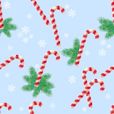Seamless Christmas pattern N50