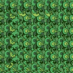 Green plants pattern Seamless vector