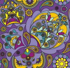 Floral Pattern N706