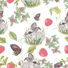 Watercolor pattern N27