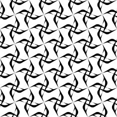 Black and white seamless pattern modern stylish N24