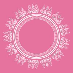 Vector Abstract Ornament Circle
