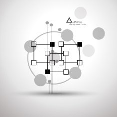 abstract backgrounds with circles N3