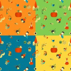 Autumn seamless pattern N46