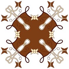 Retro pattern of geometric shapes Geometric hipster retro N2