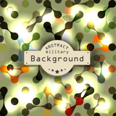 Abstract vignette DNA science of background Vector illustration EPS N2