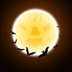 Halloween greeting card N14