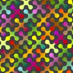 Abstract colorful shapes pattern background