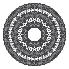 Mandala in esoteric style N2