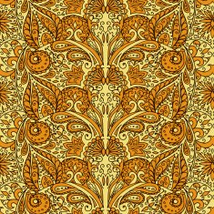 Seamless with vintage floral pattern N42