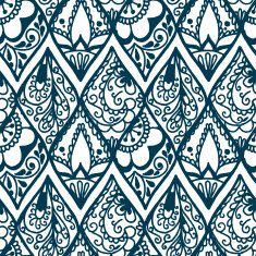 Seamless with vintage floral pattern N43