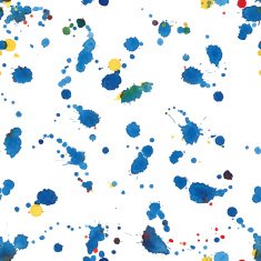 watercolor blots seamless pattern