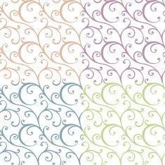 Seamless with vintage floral pattern N46