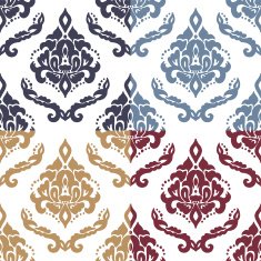 Seamless with vintage floral pattern N47