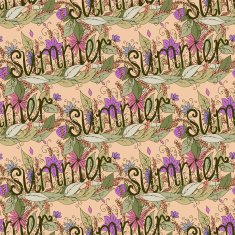 Seamless with vintage floral pattern N53