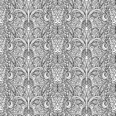Seamless with vintage floral pattern N56