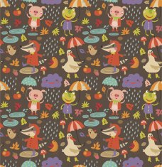 Joyful autumn pattern N3