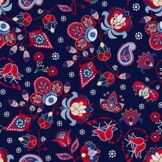 Seamless flowers pattern N6