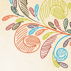 Floral abstract background N18