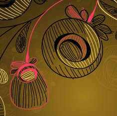 Floral abstract background N24