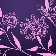 Floral abstract background N31