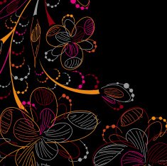 Floral abstract background N34
