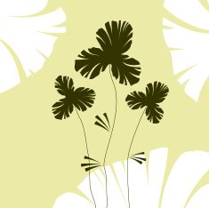 Floral background N727