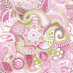 Pink floral seamless pattern Floral wallpaper