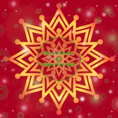 Christmas and New Year ornate cards N10