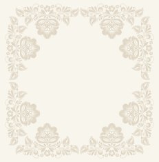 Elegant decorative khokhloma postcard frame N5