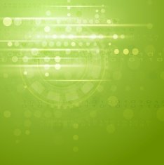 Green hi-tech background