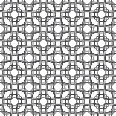 Seamless pattern of braided crosses N6