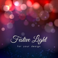 Abstract magic bokeh background